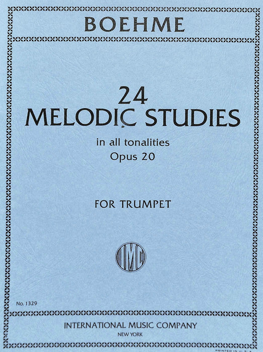 24 Melodic Studies, Opus 20 練習曲 小號獨奏 國際版 | 小雅音樂 Hsiaoya Music