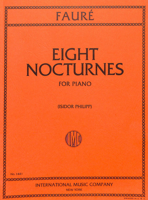 Eight Nocturnes. Complete 佛瑞 夜曲 鋼琴獨奏 國際版 | 小雅音樂 Hsiaoya Music