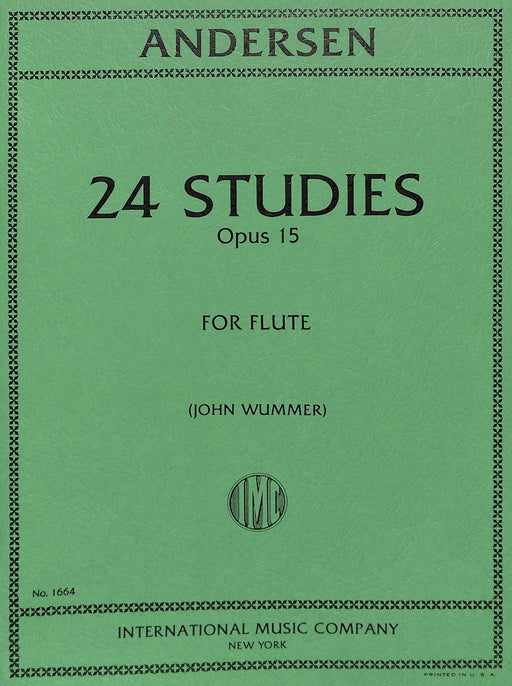 24 Studies, Opus 15 練習曲 長笛獨奏 國際版 | 小雅音樂 Hsiaoya Music