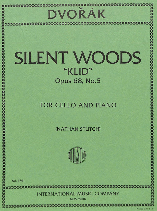 Waldesruhe, Opus 68, No. 5 德弗札克 作品 大提琴 (含鋼琴伴奏) 國際版 | 小雅音樂 Hsiaoya Music