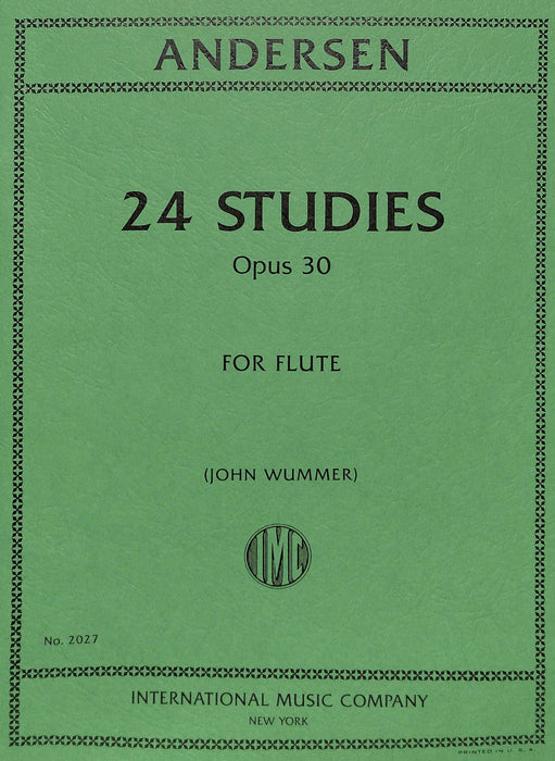 24 Studies, Opus 30 練習曲 長笛獨奏 國際版 | 小雅音樂 Hsiaoya Music