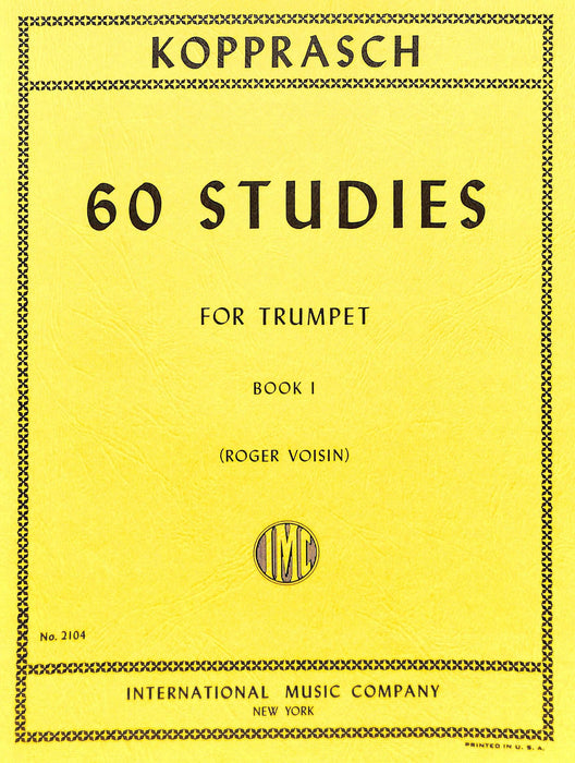 60 Studies, Volume I 練習曲 小號獨奏 國際版 | 小雅音樂 Hsiaoya Music