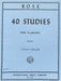 40 Studies: Volume I 練習曲 豎笛獨奏 國際版 | 小雅音樂 Hsiaoya Music