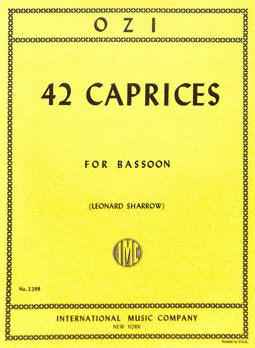 42 Caprices | 小雅音樂 Hsiaoya Music