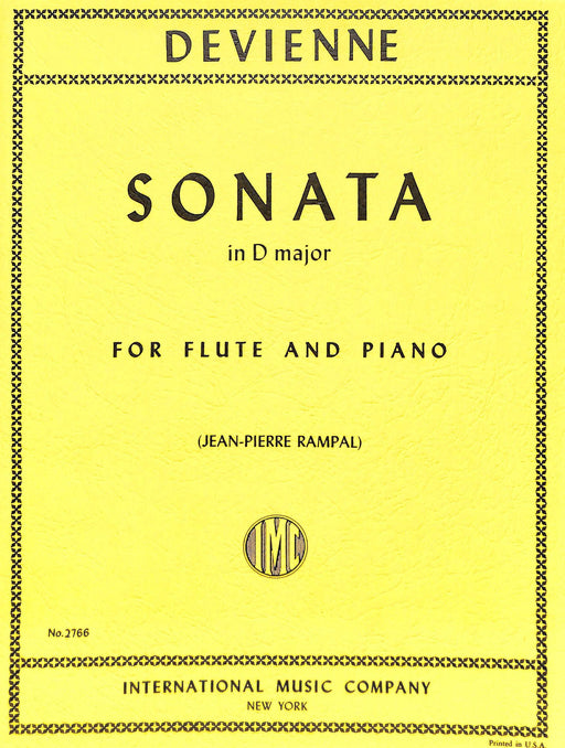Sonata in D Major, Opus 68, No. 1 戴維安 奏鳴曲 大調作品 長笛 (含鋼琴伴奏) 國際版 | 小雅音樂 Hsiaoya Music