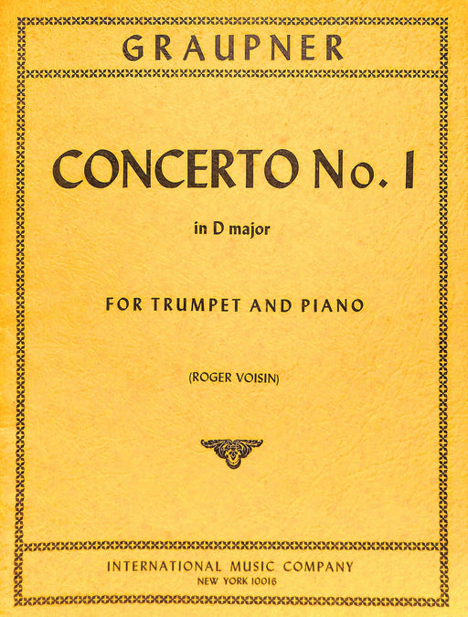 Concerto No.1 in D Major (Trumpet in C) 葛勞普納 協奏曲 大調小號 小號 (含鋼琴伴奏) 國際版 | 小雅音樂 Hsiaoya Music
