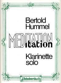 Meditation op. 77b 胡麥爾．貝托爾德 冥想曲 豎笛獨奏 朔特版 | 小雅音樂 Hsiaoya Music