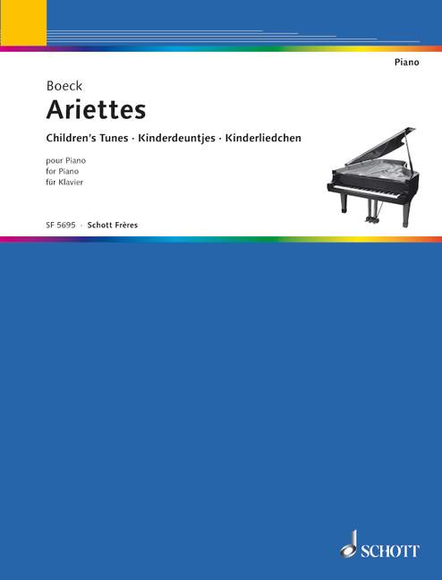 Ariettes 1/6 伯克 鋼琴獨奏 朔特版 | 小雅音樂 Hsiaoya Music