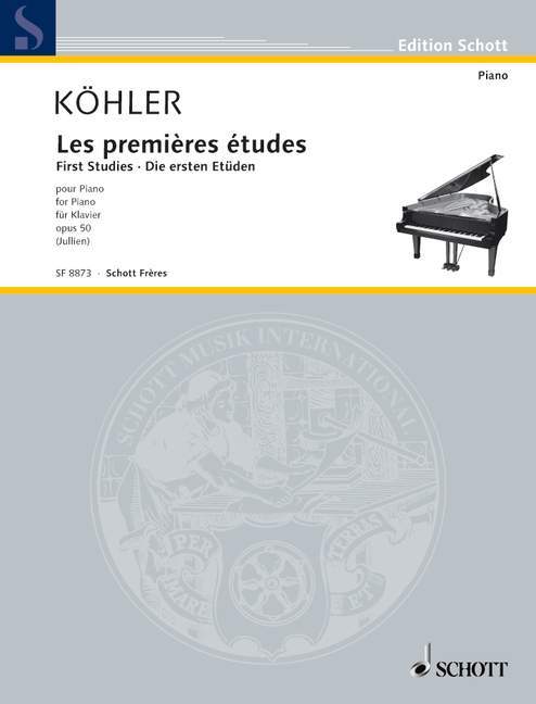 First Studies op. 50 Kleine Schule der Geläufigkeit 鋼琴練習曲 朔特版 | 小雅音樂 Hsiaoya Music