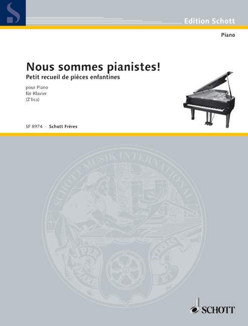 Nous sommes pianistes! Vol. 1 Petit recueil de pičces enfantines 鋼琴練習曲 朔特版 | 小雅音樂 Hsiaoya Music