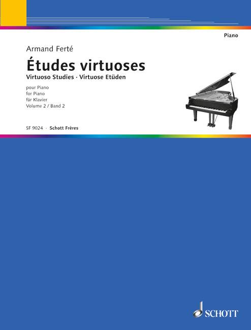 Virtuoso Studies Vol. 2 For both hands 鋼琴練習曲 朔特版 | 小雅音樂 Hsiaoya Music