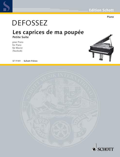 Les caprices de ma poupée Petite Suite 隨想曲 組曲 鋼琴獨奏 朔特版 | 小雅音樂 Hsiaoya Music