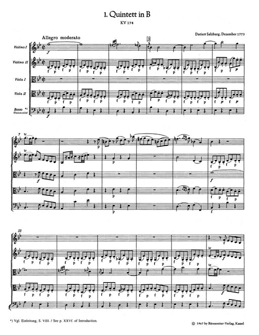 Complete String Quintets 莫札特 弦樂 五重奏 騎熊士版 | 小雅音樂 Hsiaoya Music
