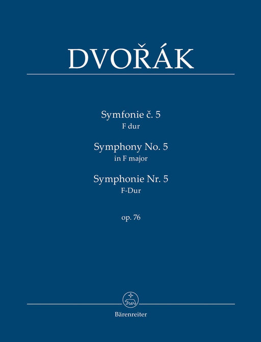 Symphonie Nr. 5 F-Dur op. 76 德弗札克 騎熊士版 | 小雅音樂 Hsiaoya Music