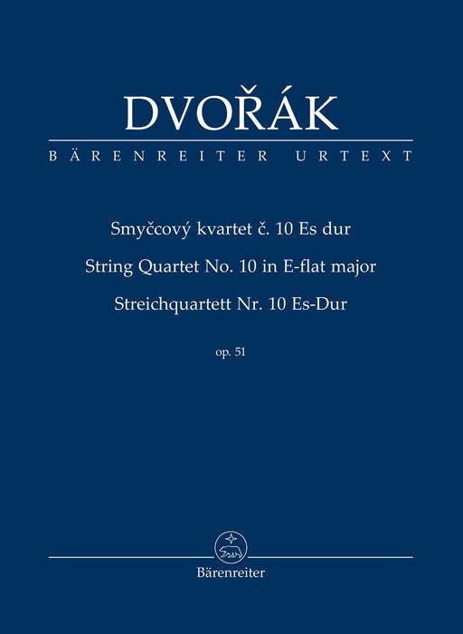 Streichquartett Nr. 10 Es-Dur op. 51 德弗札克 四重奏 騎熊士版 | 小雅音樂 Hsiaoya Music