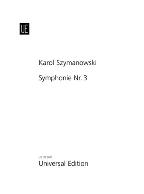 Symphonie Nr. 3 op. 27 Das Lied von der Nacht 齊馬諾夫斯基 交響曲 歌曲 總譜 環球版 | 小雅音樂 Hsiaoya Music