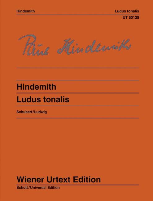 Ludus tonalis Studies in Counterpoint, Tonal Organisation & Piano Playing 辛德密特 對位法 管風琴 鋼琴奏法 鋼琴獨奏 維也納原典版 | 小雅音樂 Hsiaoya Music