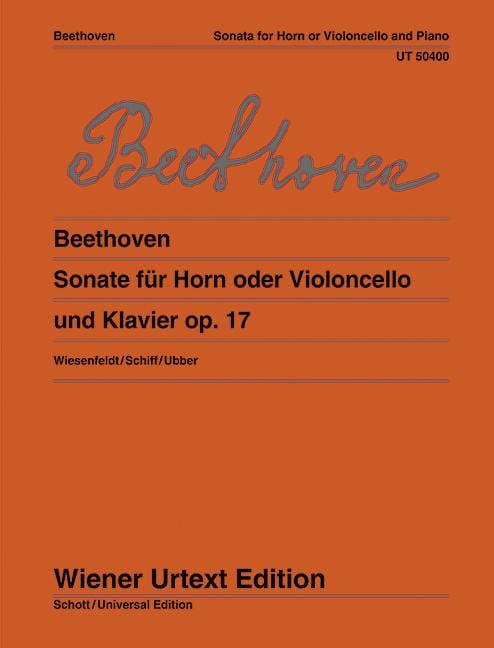 Sonata op. 17 貝多芬 奏鳴曲 大提琴加鋼琴 維也納原典版 | 小雅音樂 Hsiaoya Music