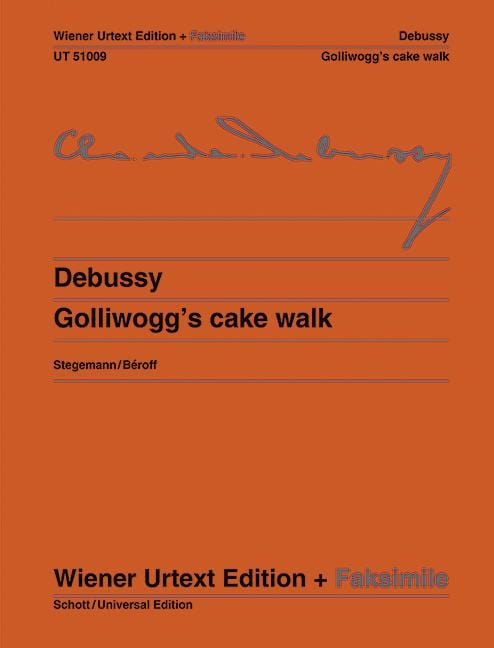Golliwogg's Cake Walk from Children's Corner. Edited from the autograph and first edition 德布西 黑娃娃的步態舞 鋼琴獨奏 維也納原典版 | 小雅音樂 Hsiaoya Music