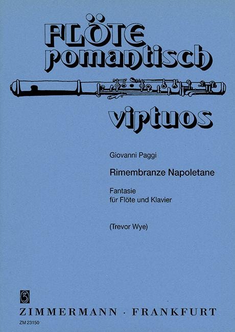 Rimembranze Napoletane Fantasy 幻想曲 長笛加鋼琴 齊默爾曼版 | 小雅音樂 Hsiaoya Music