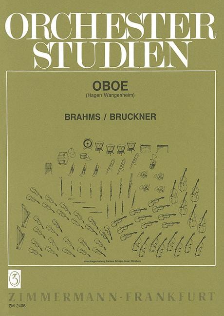 Orchestra Studies Brahms/Bruckner 管弦樂團 雙簧管教材 齊默爾曼版 | 小雅音樂 Hsiaoya Music