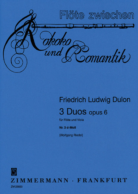 3 Duets op. 6 No. 3 D minor 混和二重奏小調 齊默爾曼版 | 小雅音樂 Hsiaoya Music