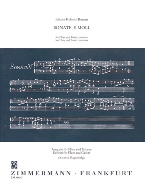 Sonata E minor 羅曼 混和二重奏 奏鳴曲小調 齊默爾曼版 | 小雅音樂 Hsiaoya Music