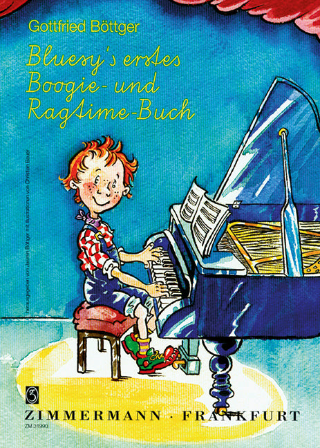 Bluesy's Boogie- and Ragtime-Book 12 piano pieces for children 藍調 繁音拍子 鋼琴小品 鋼琴獨奏 齊默爾曼版 | 小雅音樂 Hsiaoya Music