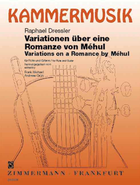 Variations on a Romance from the Opera "Joseph und seine Brüder" by Méhul 混和二重奏 變奏曲浪漫曲歌劇 齊默爾曼版 | 小雅音樂 Hsiaoya Music