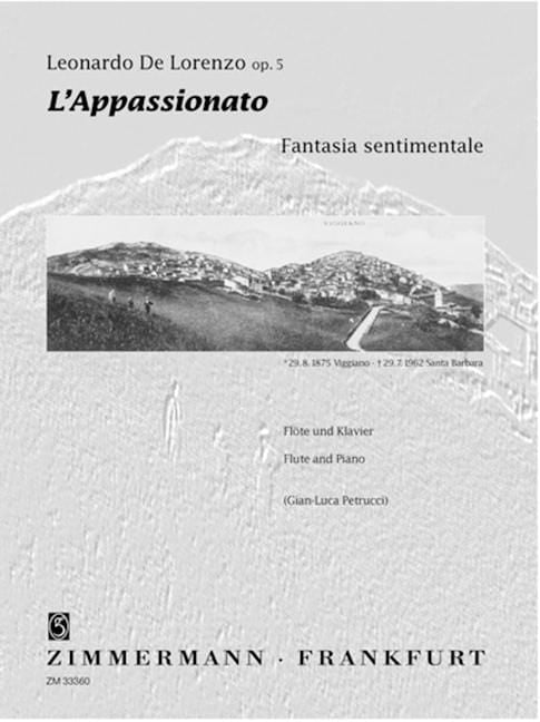 L' Appassionato op. 5 Fantasia sentimentale 熱情 幻想曲 長笛加鋼琴 齊默爾曼版 | 小雅音樂 Hsiaoya Music