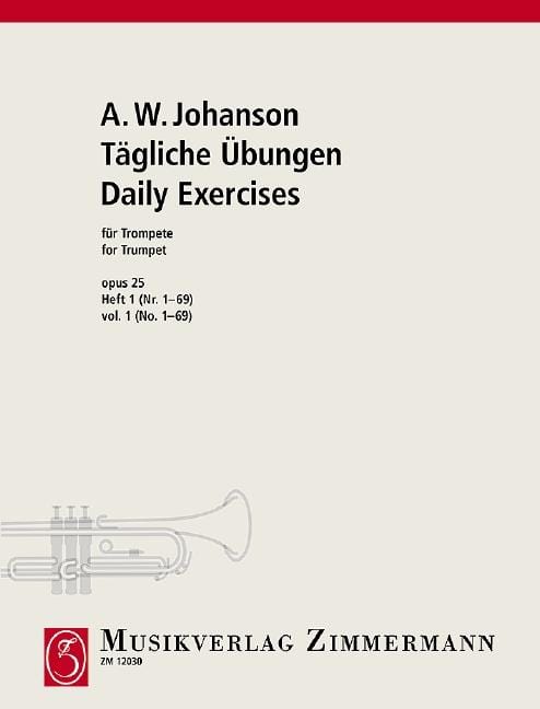 Daily Exercises op. 25 Heft 1 No. 1 - 69 每日練習 小號教材 齊默爾曼版 | 小雅音樂 Hsiaoya Music
