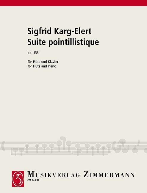 Suite pointillistique op. 135 卡爾格－艾勒特 組曲 長笛加鋼琴 齊默爾曼版 | 小雅音樂 Hsiaoya Music