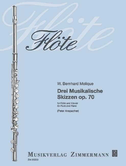 Drei musikalische Skizzen op. 70 長笛加鋼琴 齊默爾曼版 | 小雅音樂 Hsiaoya Music