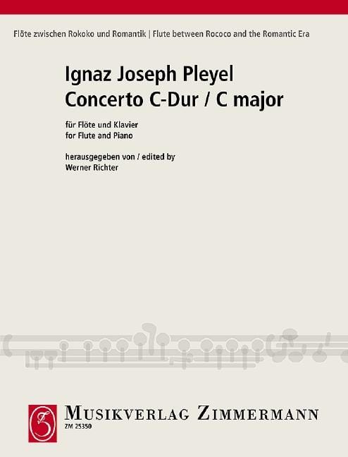 Concerto C major 普雷耶爾 協奏曲大調 長笛加鋼琴 齊默爾曼版 | 小雅音樂 Hsiaoya Music