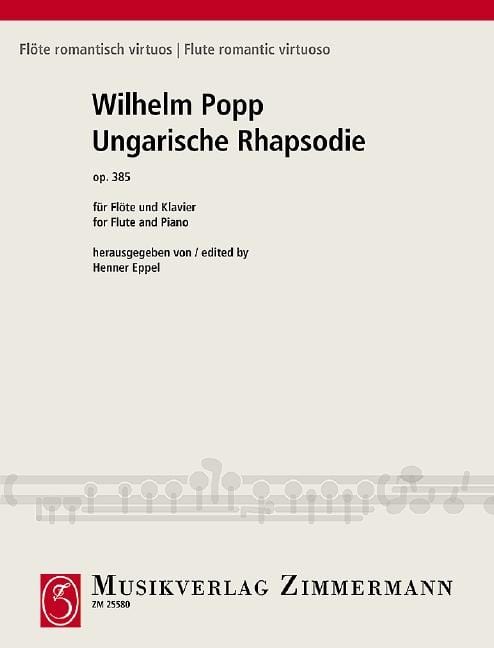 Hungarian Rhapsody op. 385 珀普 匈牙利狂想曲 長笛加鋼琴 齊默爾曼版 | 小雅音樂 Hsiaoya Music