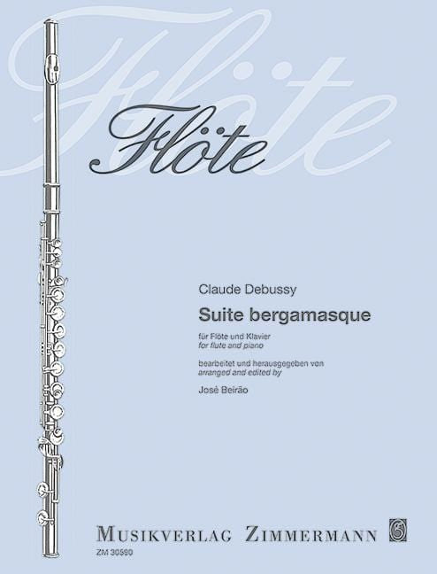 Suite bergamasque 德布西 貝加馬斯克組曲 長笛加鋼琴 齊默爾曼版 | 小雅音樂 Hsiaoya Music