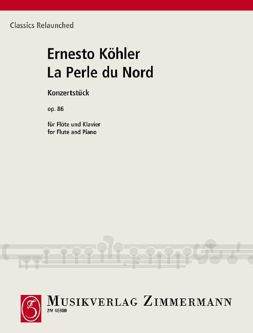 La Perle du Nord op. 86 Konzertstück 音樂會曲 長笛加鋼琴 齊默爾曼版 | 小雅音樂 Hsiaoya Music