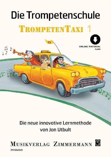 Die Trompetenschule Band 1 Trompetentaxi 小號教材 齊默爾曼版 | 小雅音樂 Hsiaoya Music