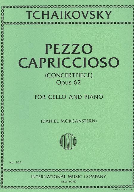 Pezzo Capriccioso, Opus 62 柴科夫斯基彼得 隨想曲作品 大提琴 (含鋼琴伴奏) 國際版 | 小雅音樂 Hsiaoya Music