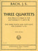 Three Quartets, from Mass in A Major, S. 234 and Cantatas S. 11 and S. 46 for Three Flutes and Alto Flute (or Clarinet in B-flat) 巴赫約翰瑟巴斯提安 四重奏彌撒曲 大調 清唱劇 長笛中音長笛 長笛 (3把以上) 國際版 | 小雅音樂 Hsiaoya Music