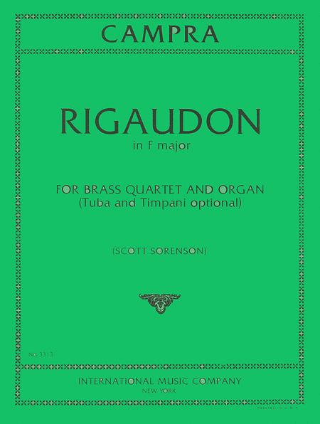 Rigaudon for Brass Choir and Organ) 銅管樂器合唱團管風琴 | 小雅音樂 Hsiaoya Music