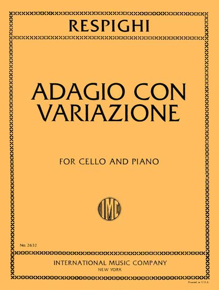 Adagio con Variazioni 雷斯匹基 慢板 大提琴 (含鋼琴伴奏) 國際版 | 小雅音樂 Hsiaoya Music