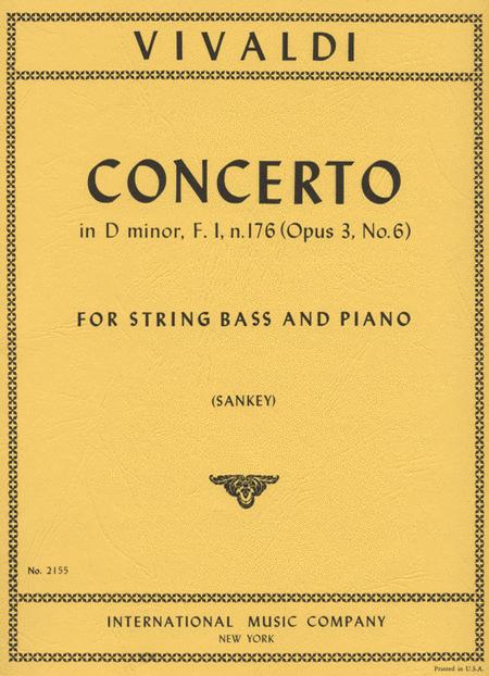 Concerto in A minor RV 356, Opus 3, No. 6 (solo tuning) 韋瓦第 協奏曲 小調 作品 低音大提琴 (含鋼琴伴奏) 國際版 | 小雅音樂 Hsiaoya Music