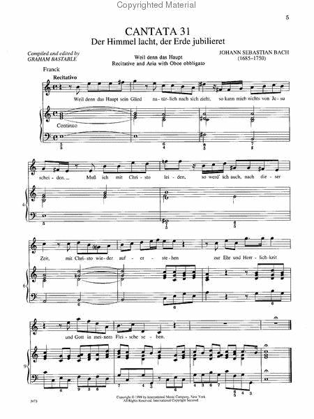 12 Arias for Soprano & Piano (G. & E.) 巴赫約翰‧瑟巴斯提安 詠唱調 鋼琴 | 小雅音樂 Hsiaoya Music