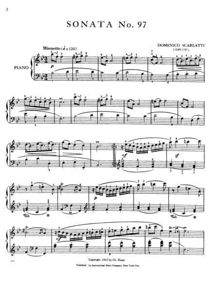 Nine Selected Sonatas 斯卡拉第多梅尼科 奏鳴曲 鋼琴獨奏 國際版 | 小雅音樂 Hsiaoya Music