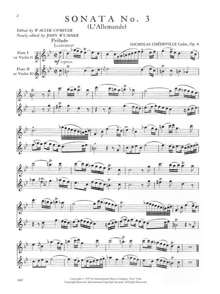 Two Sonatas, Opus 8, Nos. 3 & 6 奏鳴曲作品 雙小提琴 國際版 | 小雅音樂 Hsiaoya Music