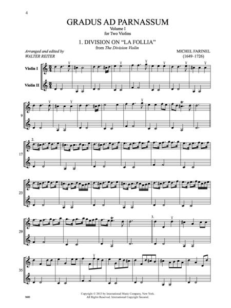 Gradus ad Parnassum, Volume I: Baroque Sonata Movements for Study and Performance 巴洛克樂章 雙小提琴 國際版 | 小雅音樂 Hsiaoya Music