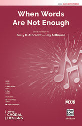 When Words Are Not Enough