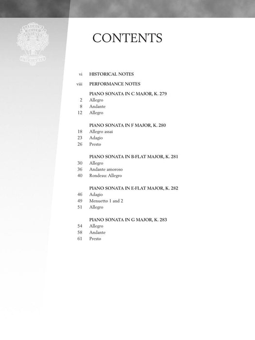 Piano Sonatas, Volume 1 - Schirmer Performance Editions