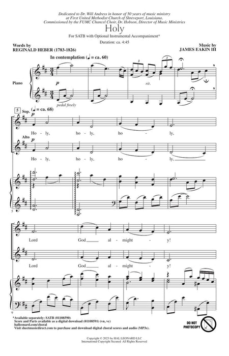 Holy Psallite Choral Series